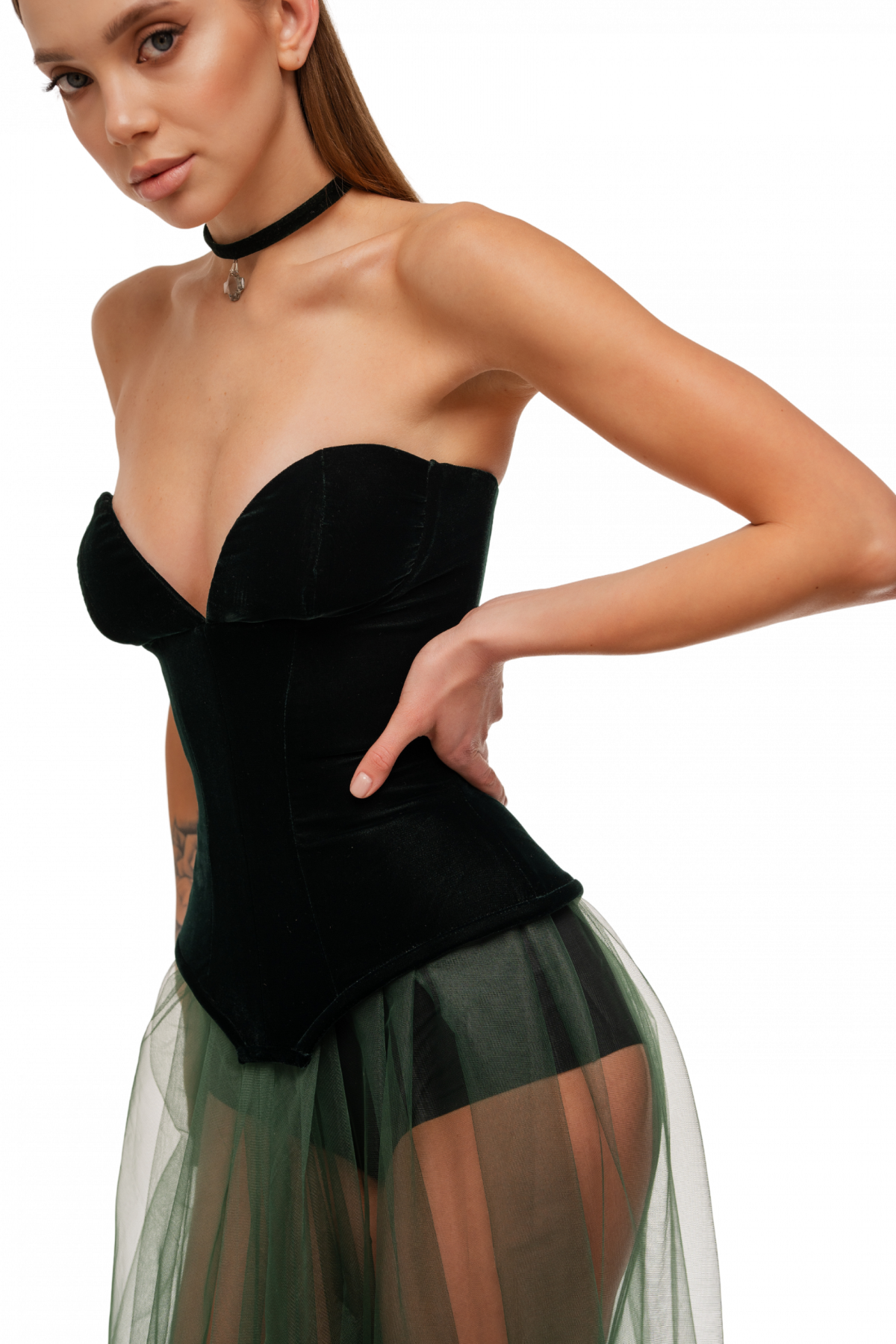 Black women's corset